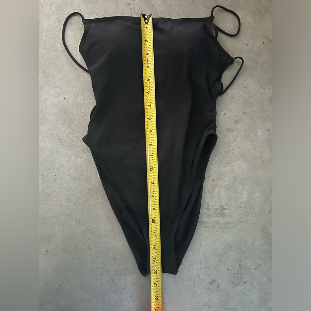 Tory Burch black one piece swimsuit XS - Picture 6 of 6